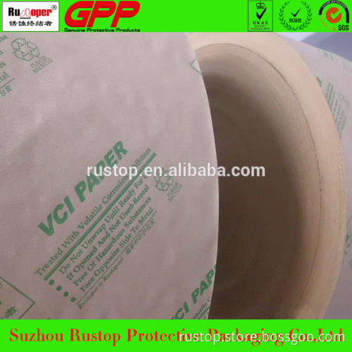 High efficiency VCI paper with PE film
